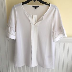 Banana Republic blouse, white, size XS, NWT